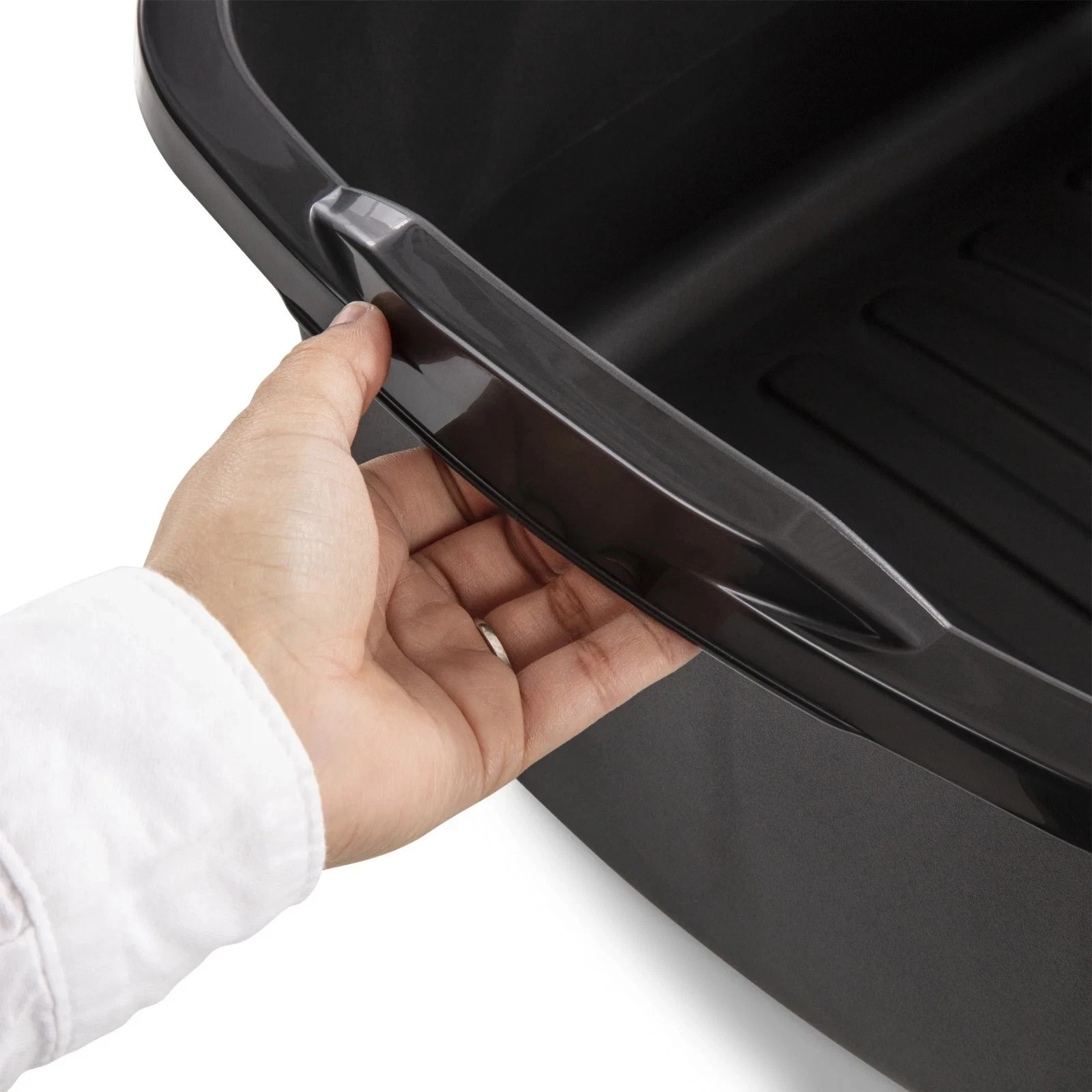 Sterilite 18 Qt. Qabyuyan, Çoxməqsədli Plastik Yuyucu Vanna, Mətbəx, Lavabo, Qar