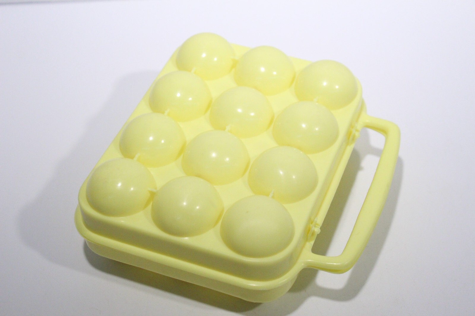 Dozen Egg Container Holder Portable Outdoor Egg Storage Box Case For Camping RV