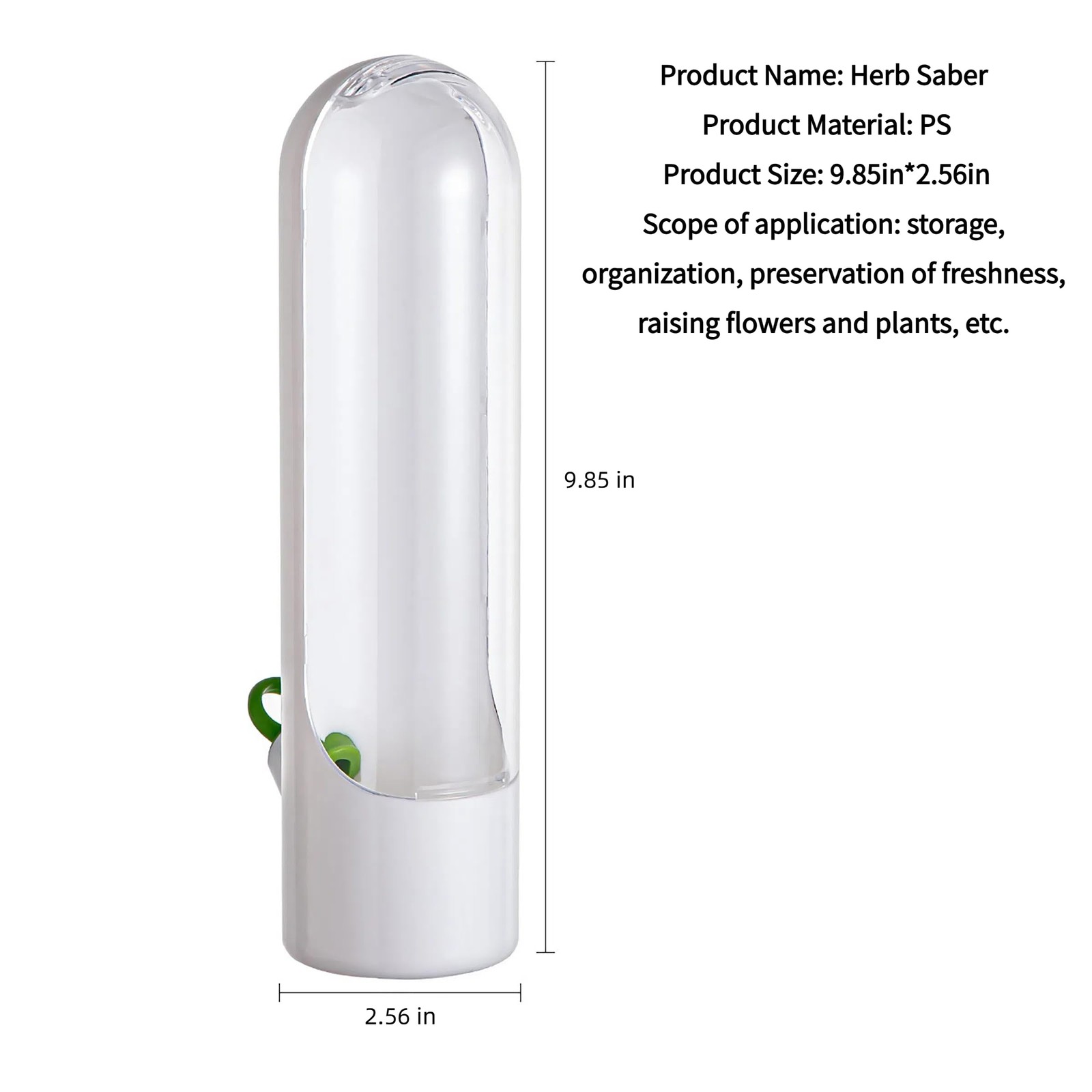 Ristpal 3Pack Herb Saver for Refrigerator for Cilantro, Parsley, Asparagus, M…
