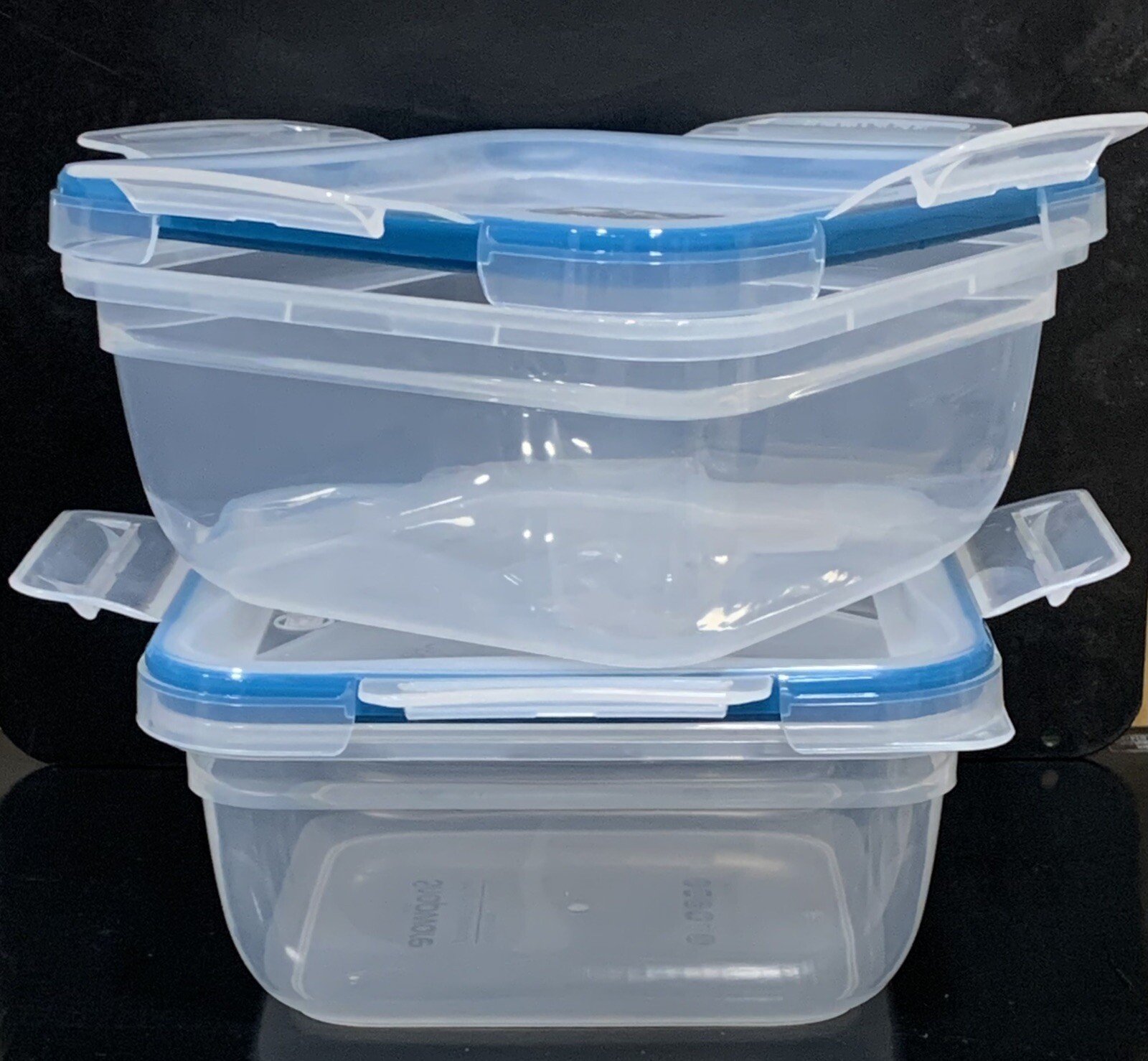 Snapware 2 – Pack Total Solutions Plastic Food Storage Container Set 5.5 Cups