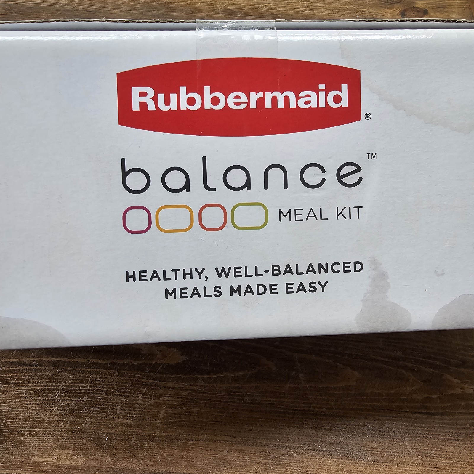 Rubbermaid Balance Meal Planning Kit 2 Kits New In Box Plus Meal Planning Guide