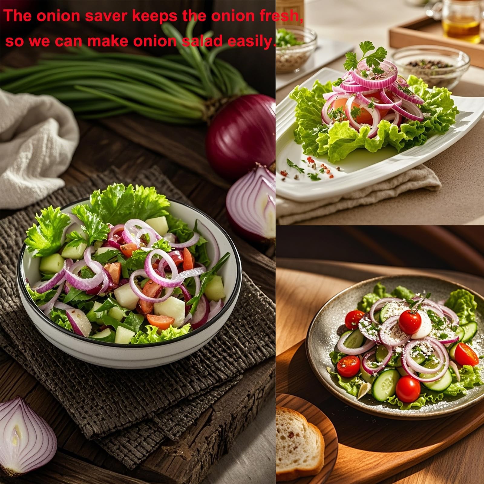 Reusable Onion & Tomato Storage Containers