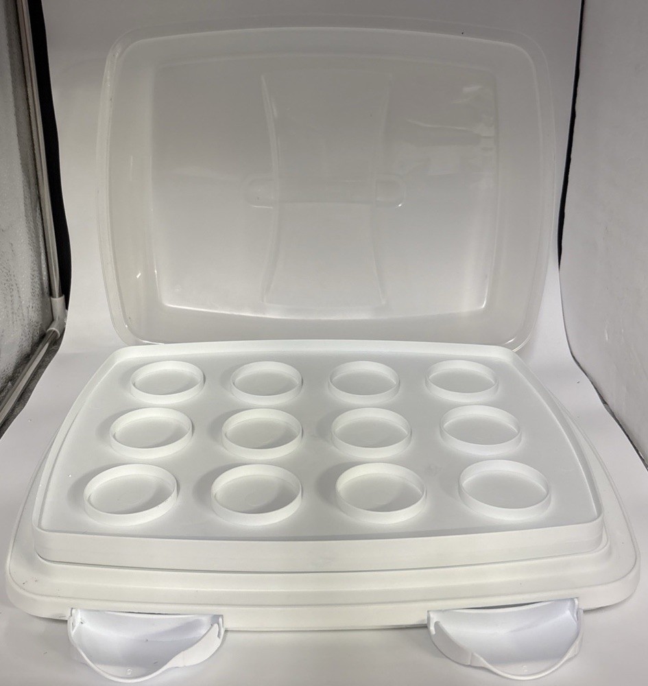 2005 Vintage Wilton Ultimate 3 in 1 Caddy Cake Cupcake Holder Carrier Tote