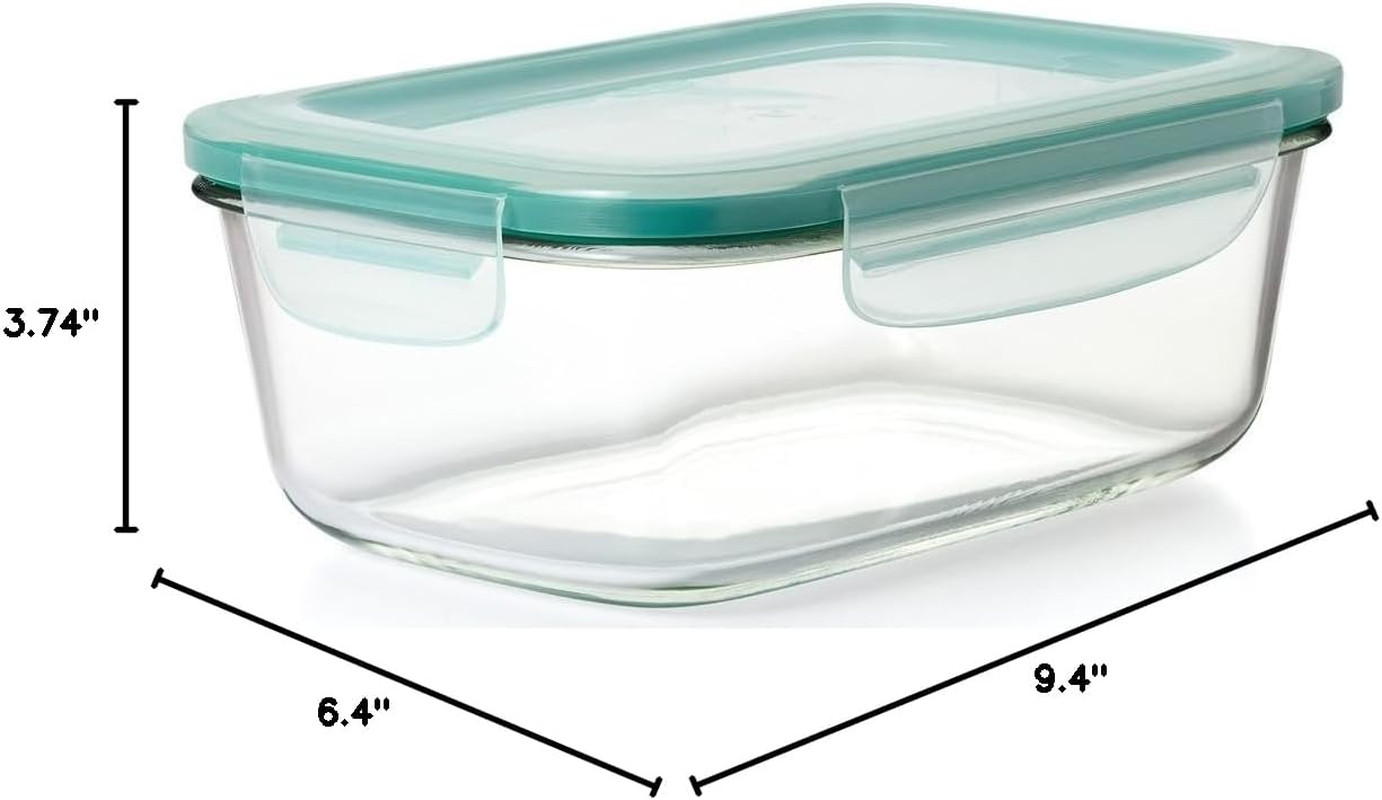 OXO Good Grips 8-Cup Airtight Glass Container with Smart Seal Lid