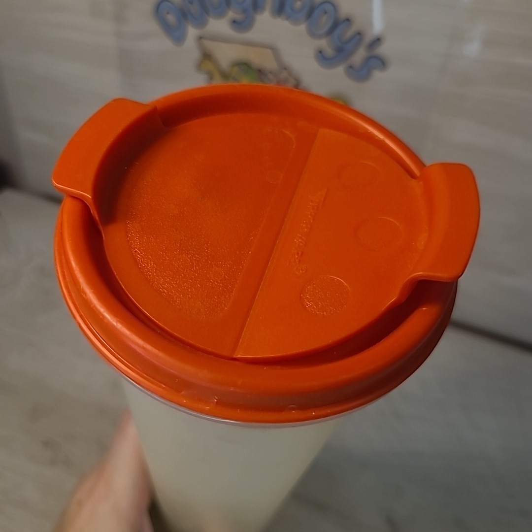 Tupperware Spaghetti Keeper 1661-3 Clear Pasta Container + Red Lid 1912-7 Used