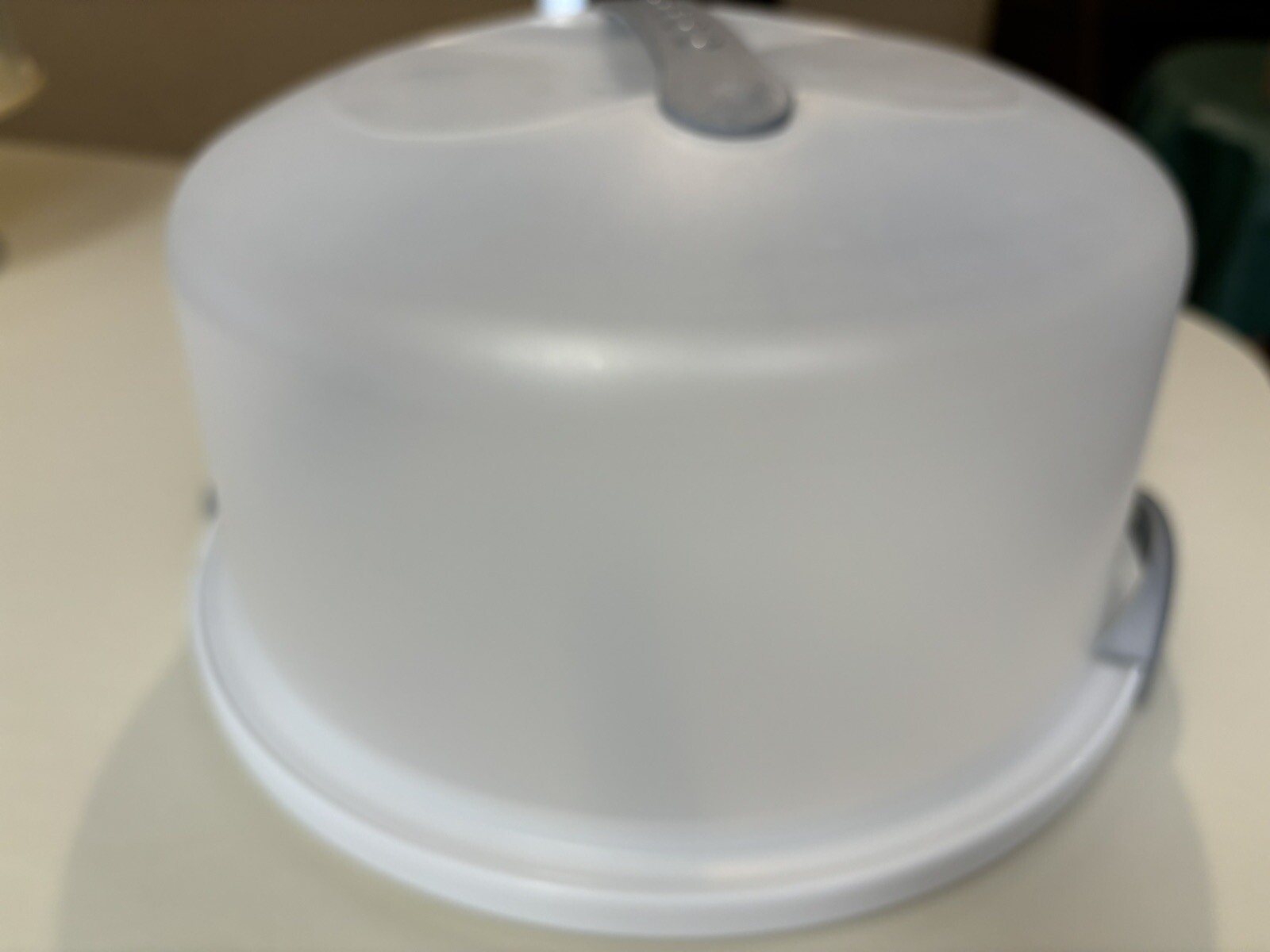 Sterilite Covered Storage Container with Lid Cake Pie Server Keeper Carrier