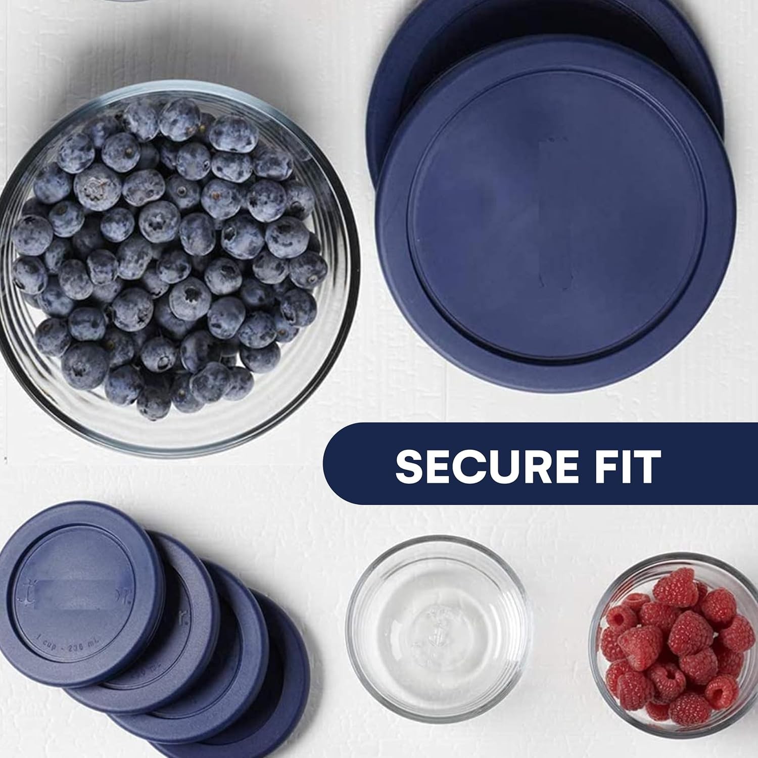 Replacement Lids Compatible With Glass Containers Durable Leakproof Lids