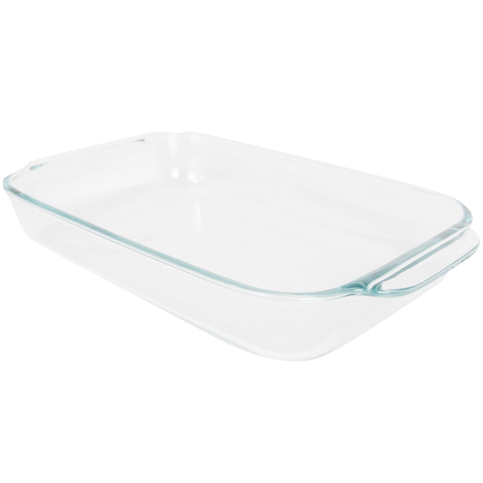 Pyrex (1) 233 3qt & (1) 232 2qt Rectangle Glass Casserole Baking Dish