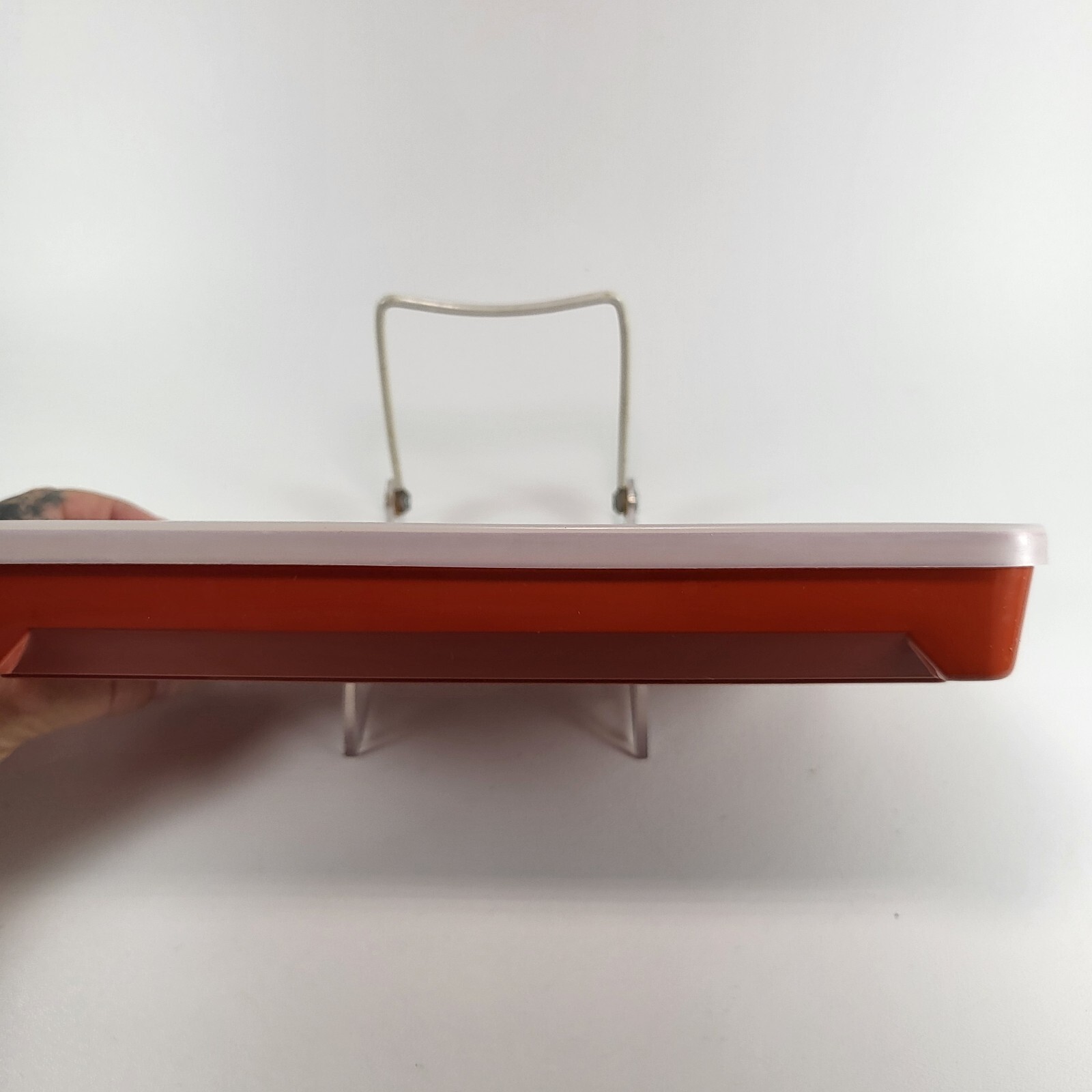 Tupperware 1292 Paprika Container For Deli Meat Hot Dog Bacon Keeper Vintage