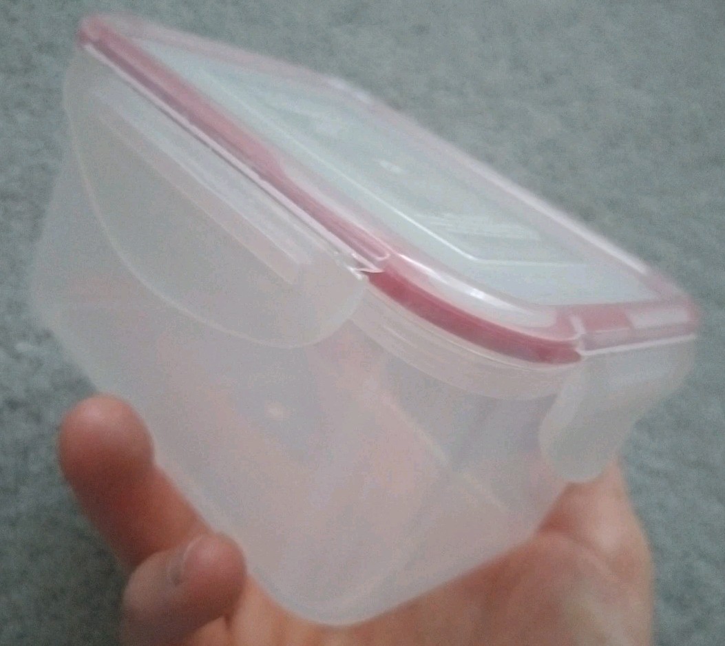 Safety Brand Food Storage Container 460 mL Dishwasher Safe 5.25″x4.25″x2.75″