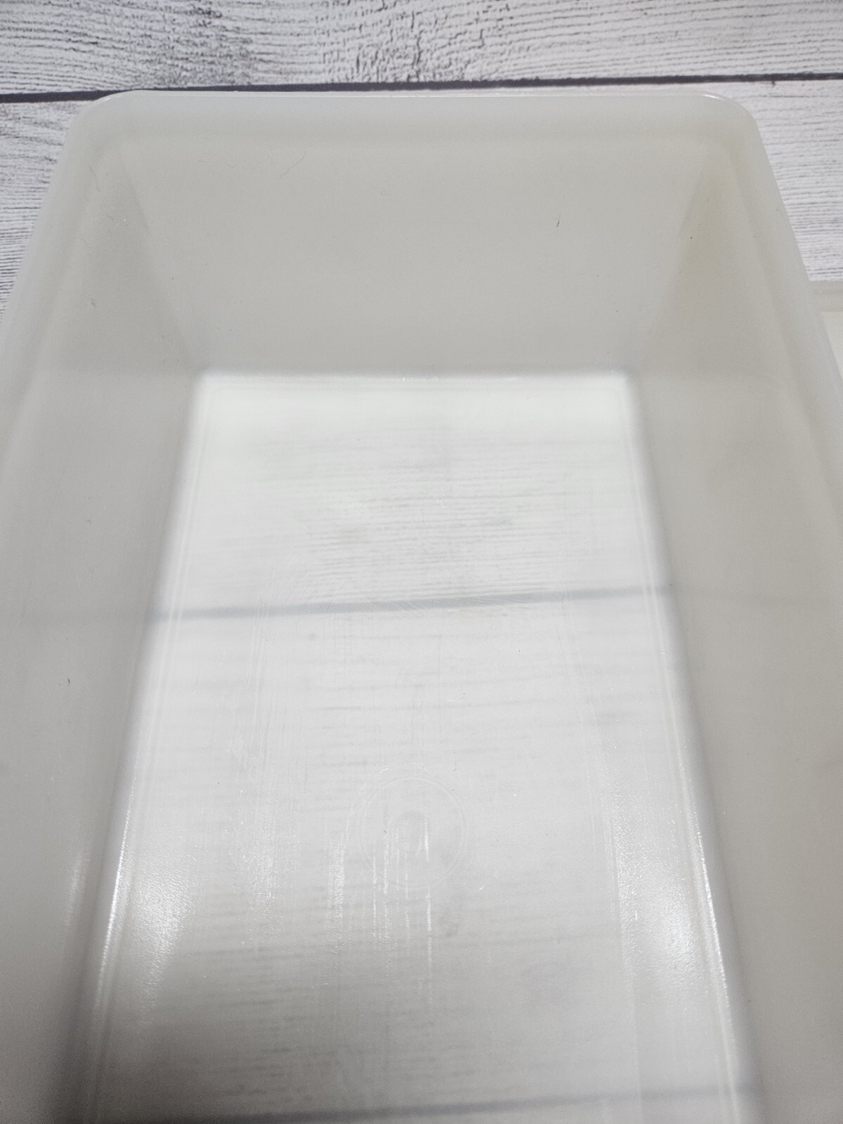 Vtg Tupperware Rectangle Produce Container COMPLETE #677 w/ Lid 678 & Grid