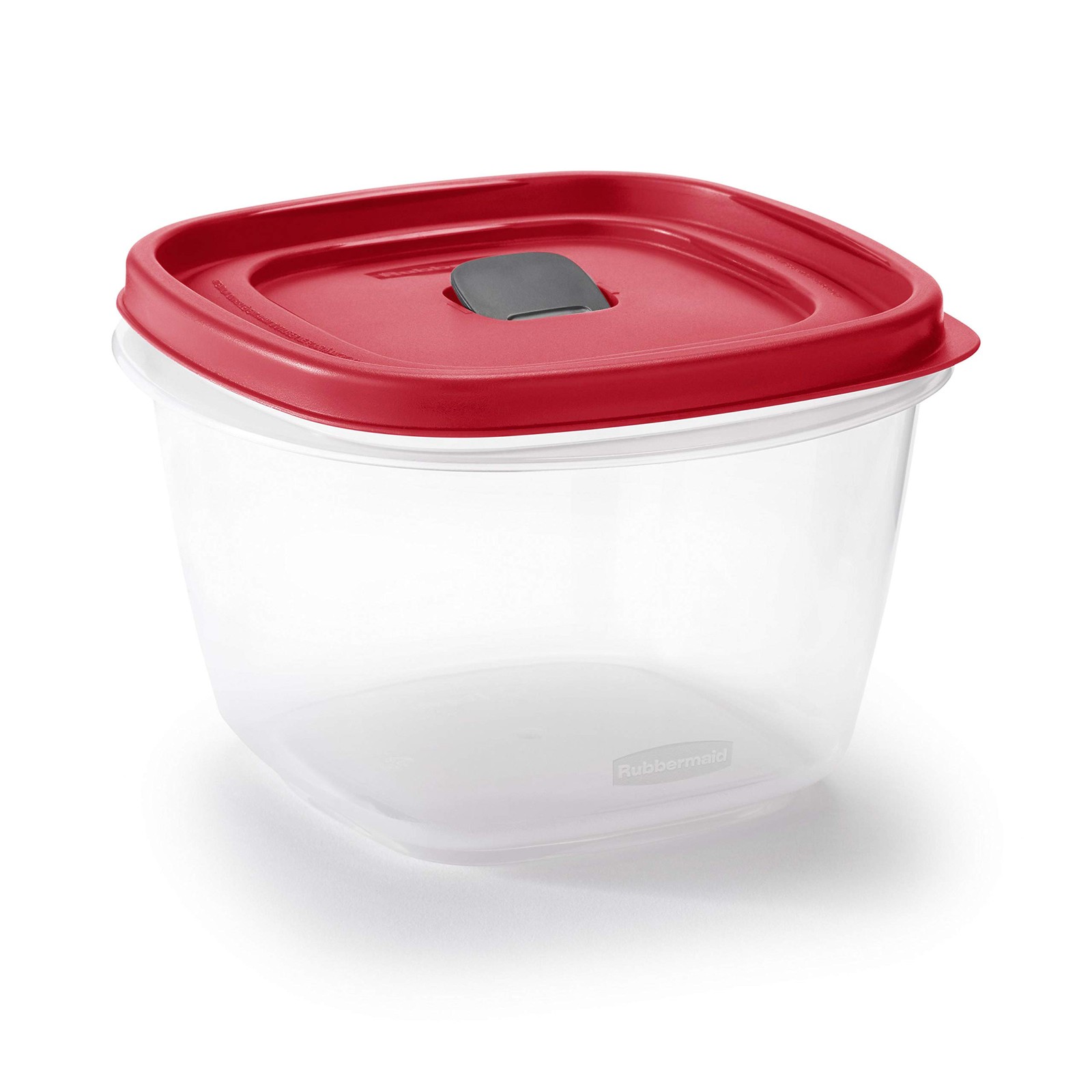 Rubbermaid Easy Find Vented Lid Food Storage Containers 7-Cup Red 7 Cup,