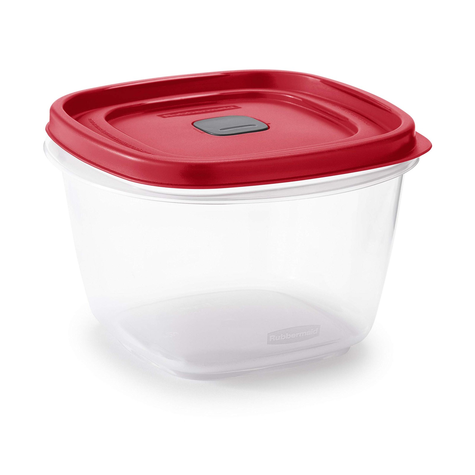 Rubbermaid Easy Find Vented Lid Food Storage Containers 7-Cup Red 7 Cup,