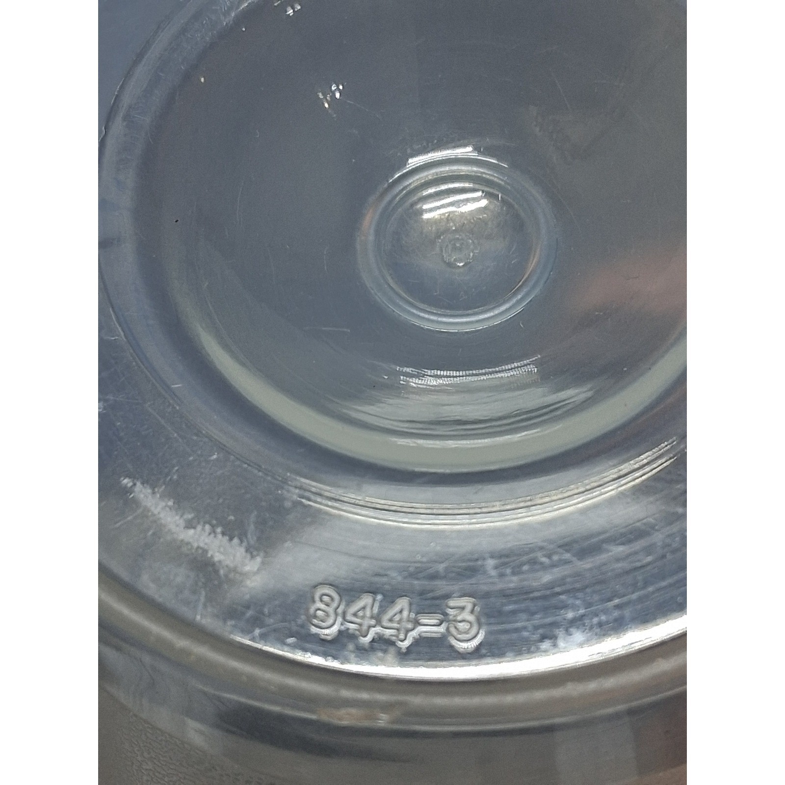 Tupperware Quick Shake Container Blue 500ml Vintage Mixer 844 3 with Insert