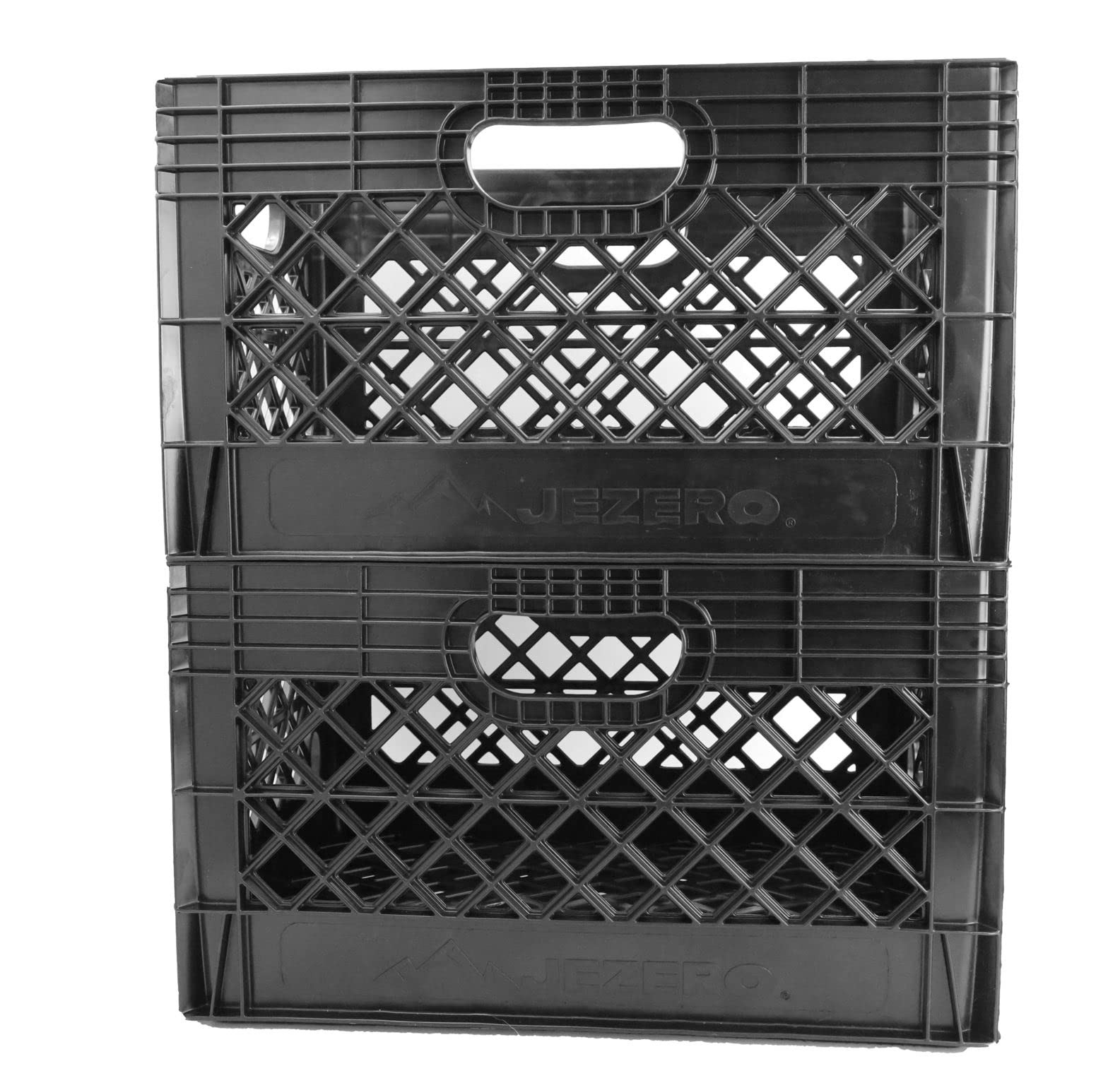 24 Quart 2-Pack Heavy Duty Plastic Crate | Stackable Multi-Purpose Storage Bi…