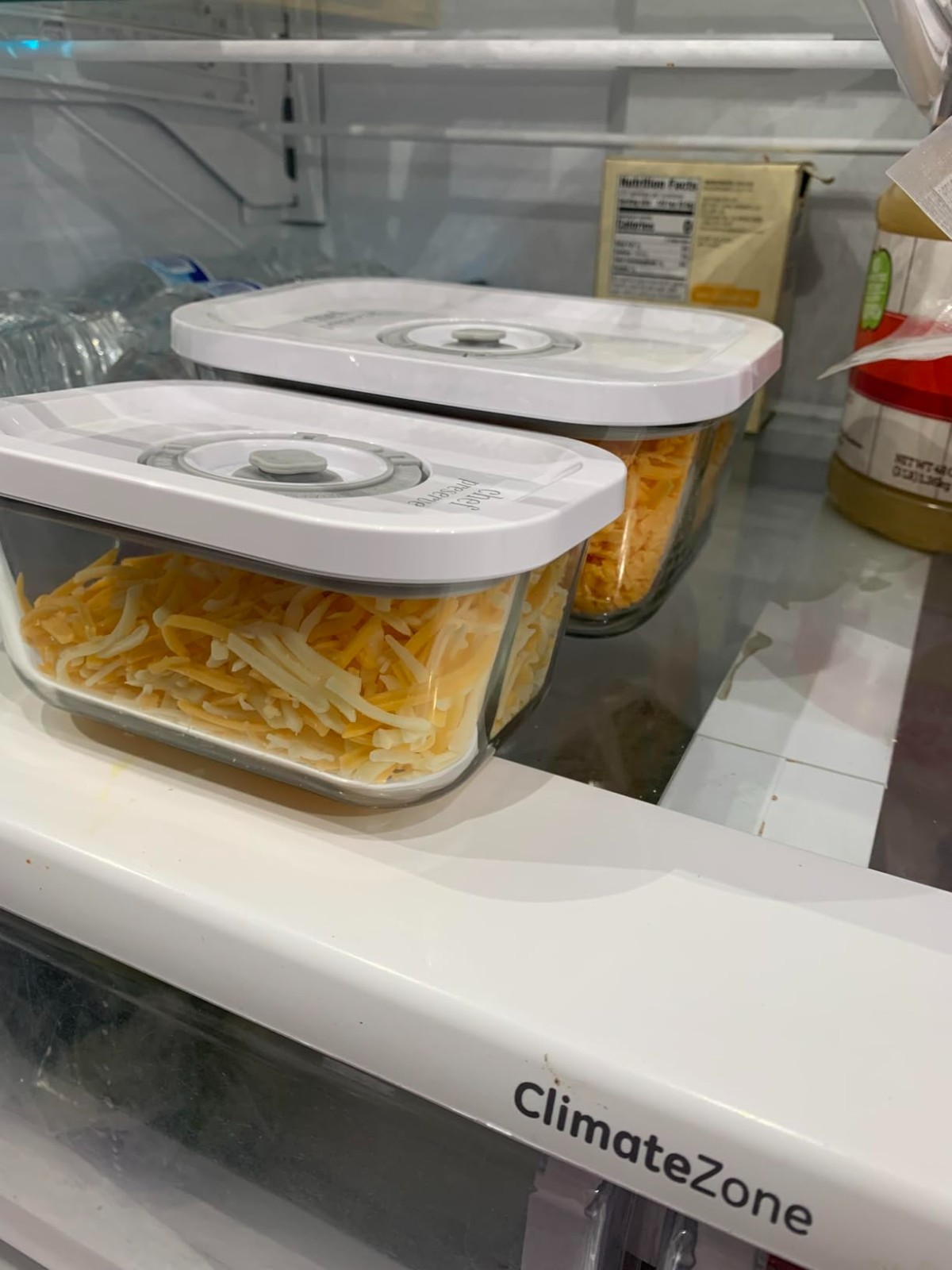 New Glass Vacuum Seal Food Storage Containers 3pc Set for Compact Vacuum Sealer