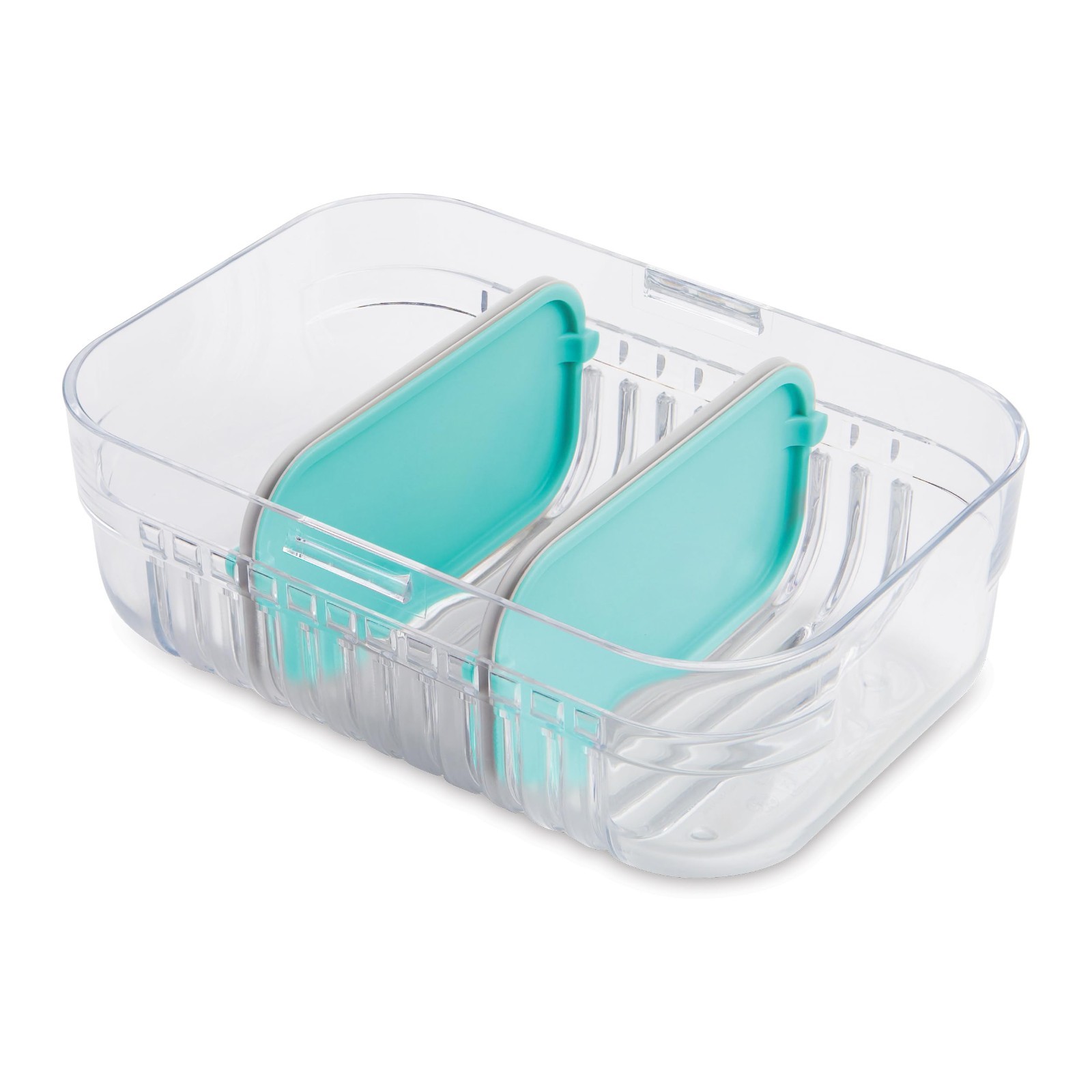 Storage Container, Shatterproof Base, Meal Prep, Microwaveable, Green