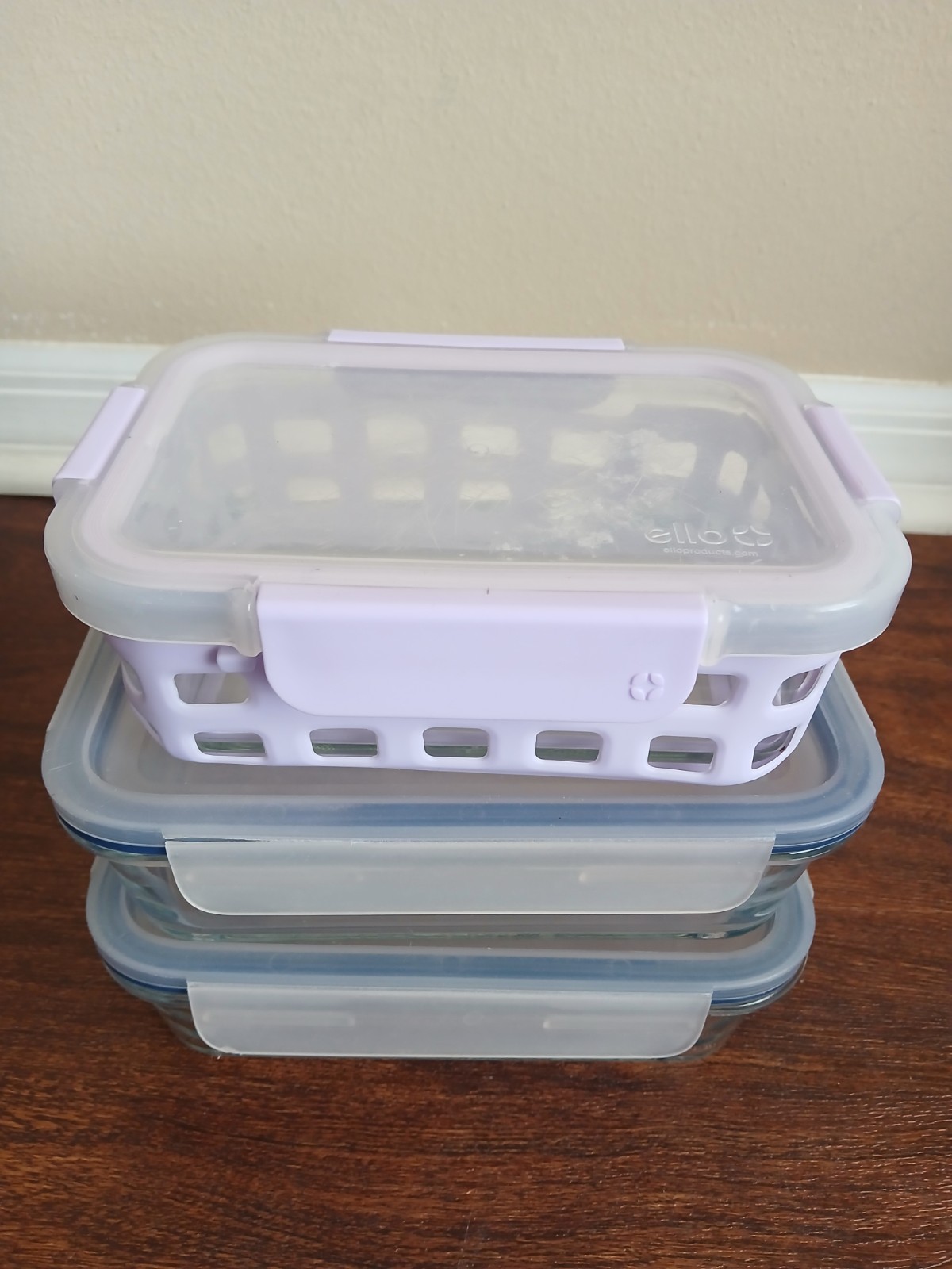 ✨️3 Glass Airtight Storage Containers✨️