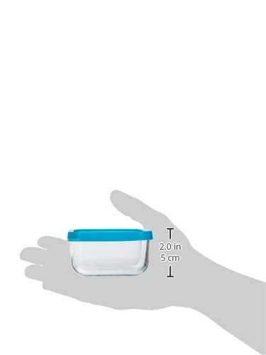 Frigoverre 335180MA2321990 Food Container, Transparent, 9.7cm x 5cm
