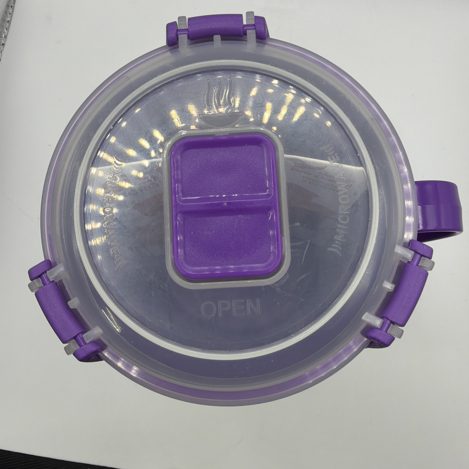 To Go Sistema Microwave Plastic Soup Mug 22.1 oz – Purple – Phthalate & BPA Free