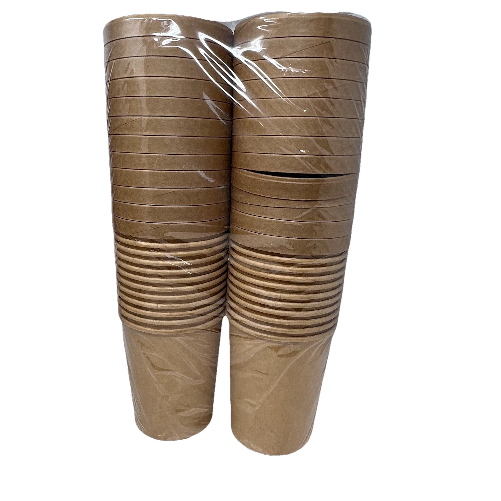Pack N Wood 32 Oz Soup Cup Container With Lid Lot of 75 Eco-Friendly Cardboard