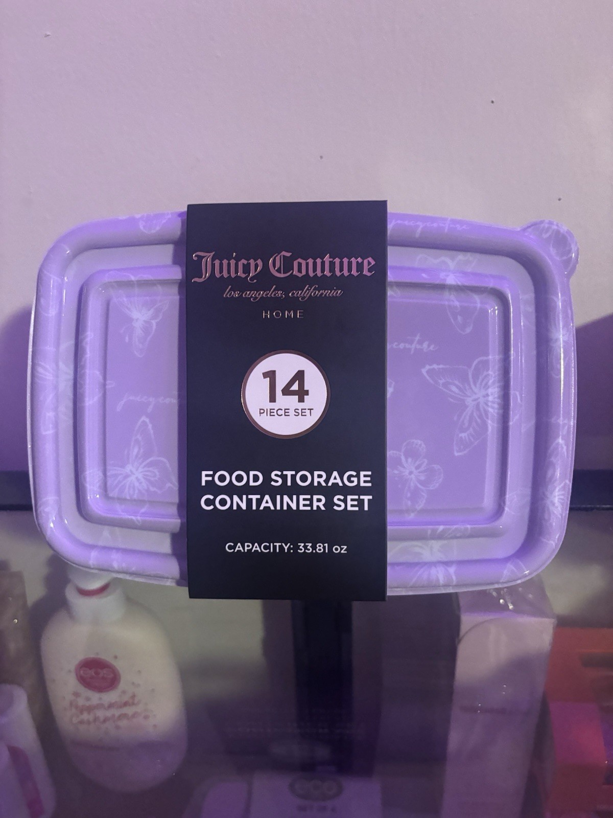 Juicy Couture 14 Piece Food Storage Container