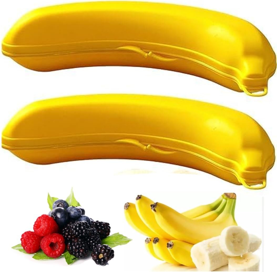Banana Keeper On The Go Outdoor Travel Case BPA-Fruit Protector Portable Bana…