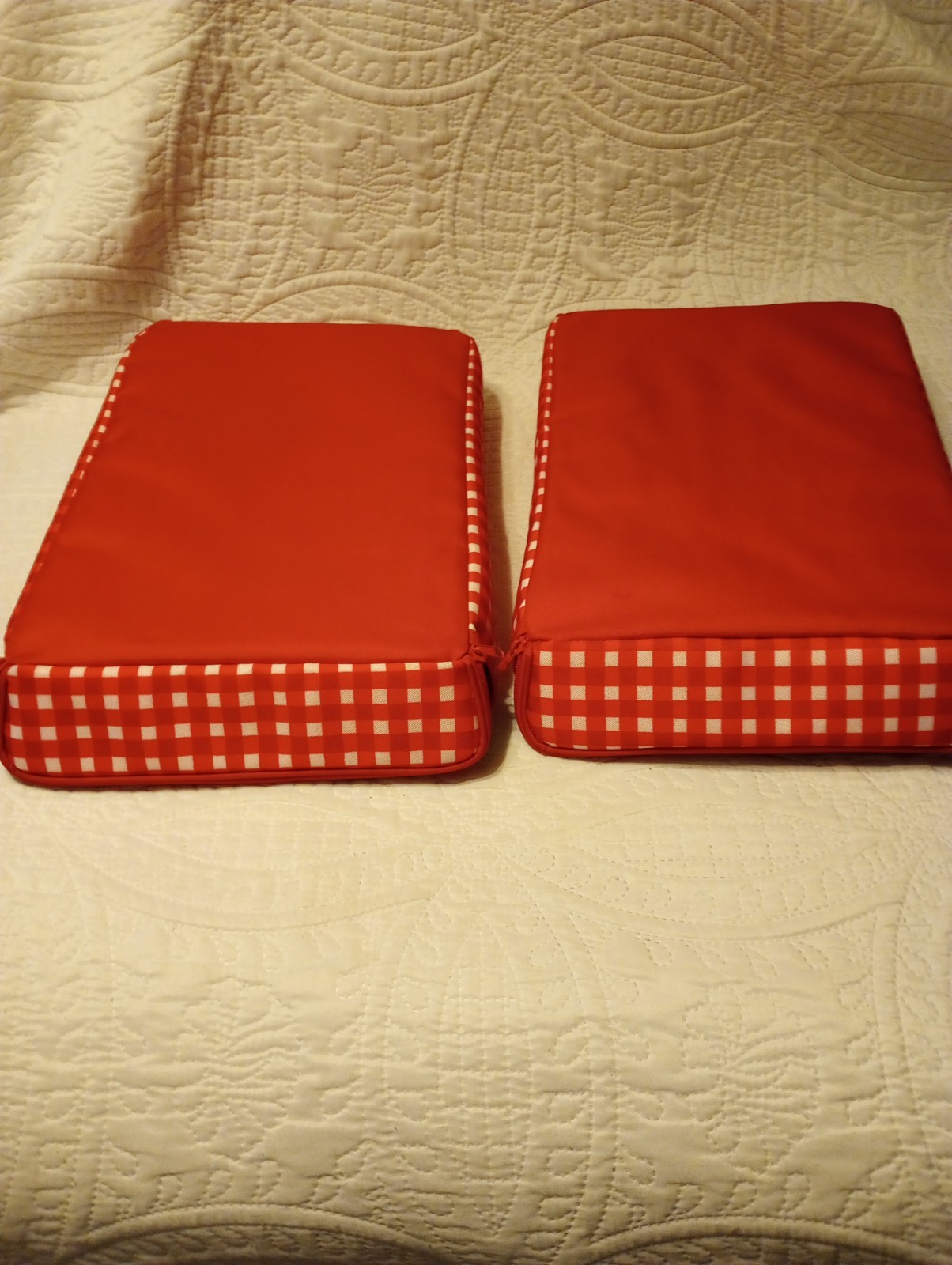 Fit & Fresh Insulated Food Carrier Red Gingham Set of Two