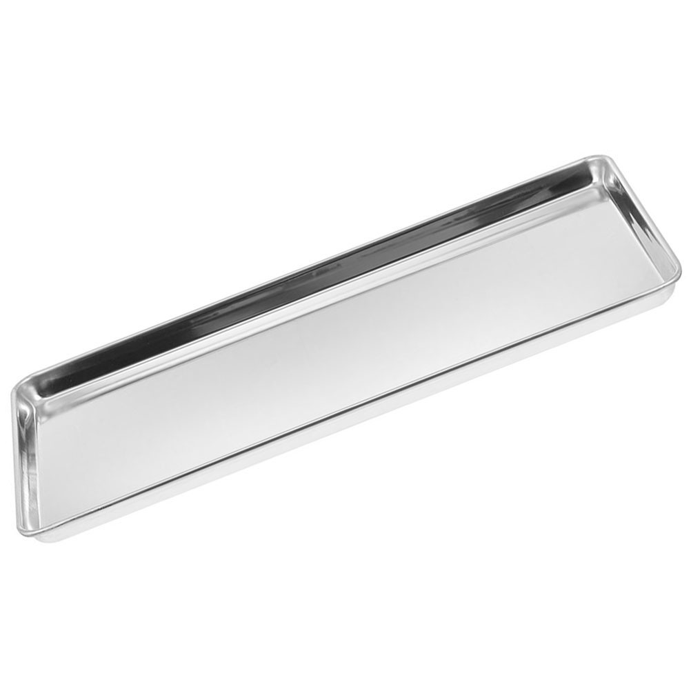 Stainless Steel Plate Noodle Roll Dish Rice Banquet Small Pan Food Service Tray