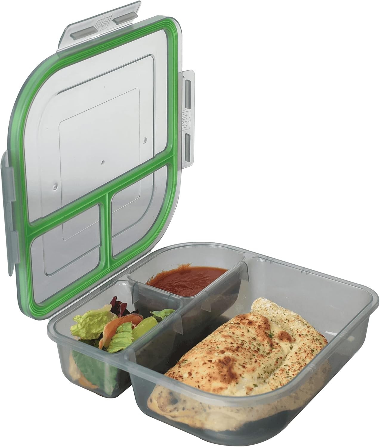 Large To-Go Single Compartment Container 9″x 9″ x 2-1/2″ Reusable Microwave Safe