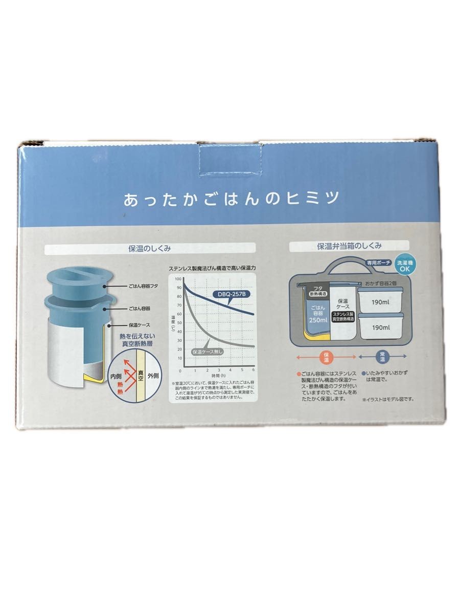 Thermos Insulated Lunch Box 250ml Ash Blue Miffy DBQ-257B ASB from JP