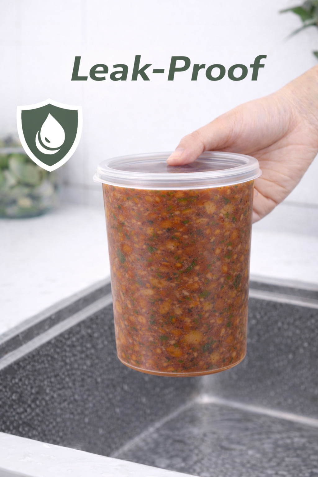32oz One Time Use Plastic BPA Free Food Prep Deli Cup