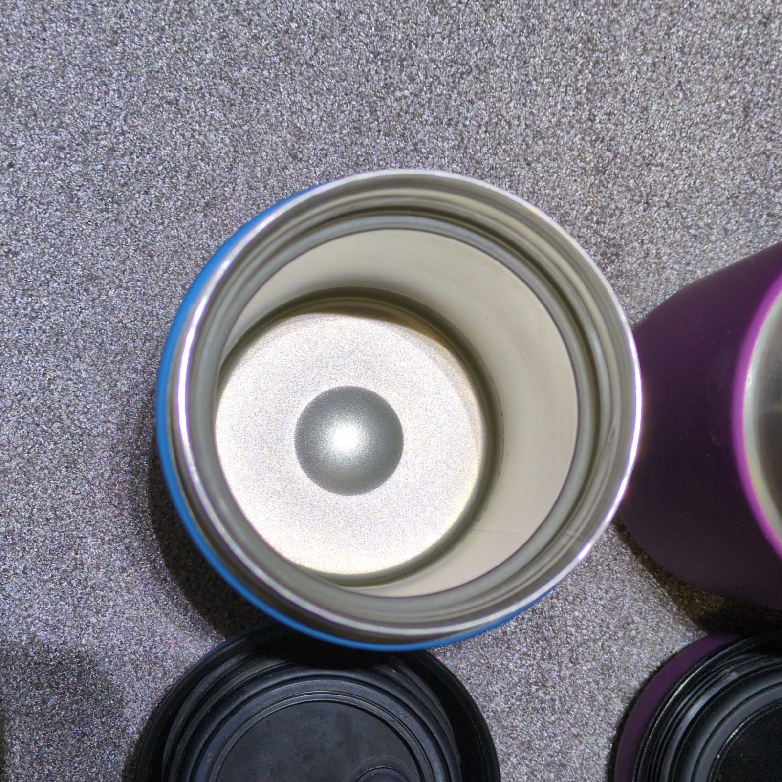 Lot of 2 MIRA Vacuum Insulated Stainless Steel Lunch Food Jar Hot or Cold 13.5OZ