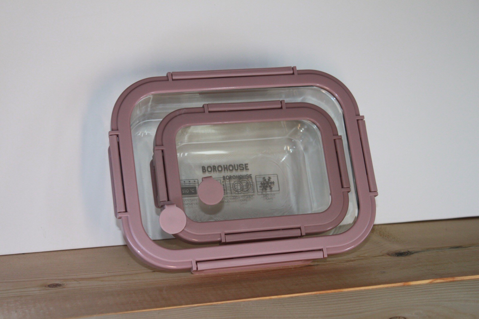 12 Borosilicate Glass Containers Airtight Tempered Lids Oven Safe BPA-Free NEW