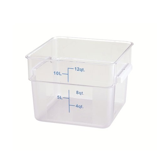 Winco PCSC12C 12 qt Food Storage Container