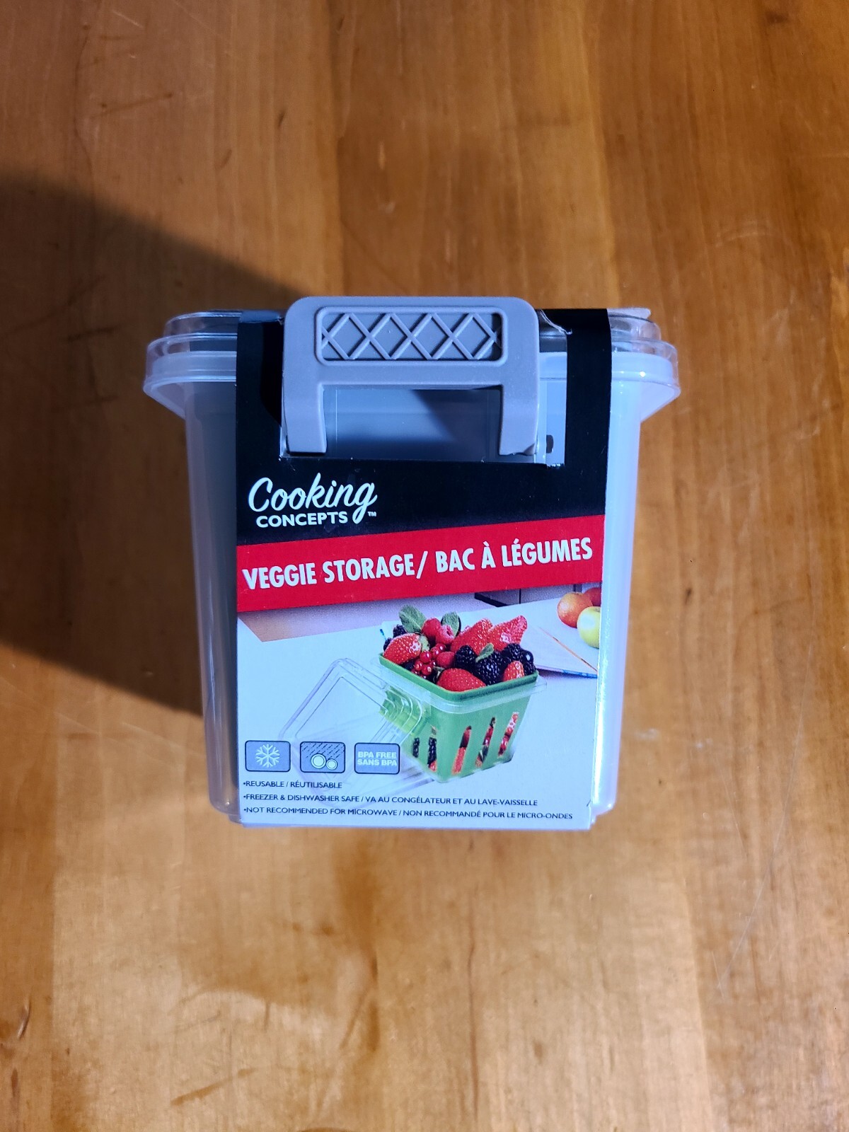 Cooking Concepts Veggie & Fruit Storage Containers Freezer Dishwasher -BPA Free