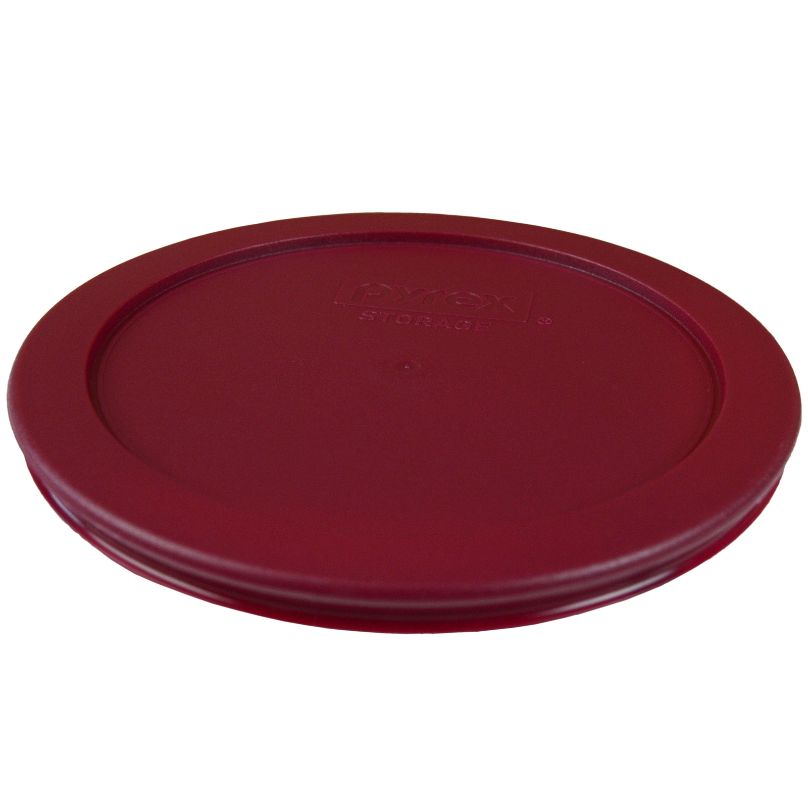 Pyrex 7201-PC Sangria Red Plastic Food Storage Replacement Lid Cover (4-Pack)