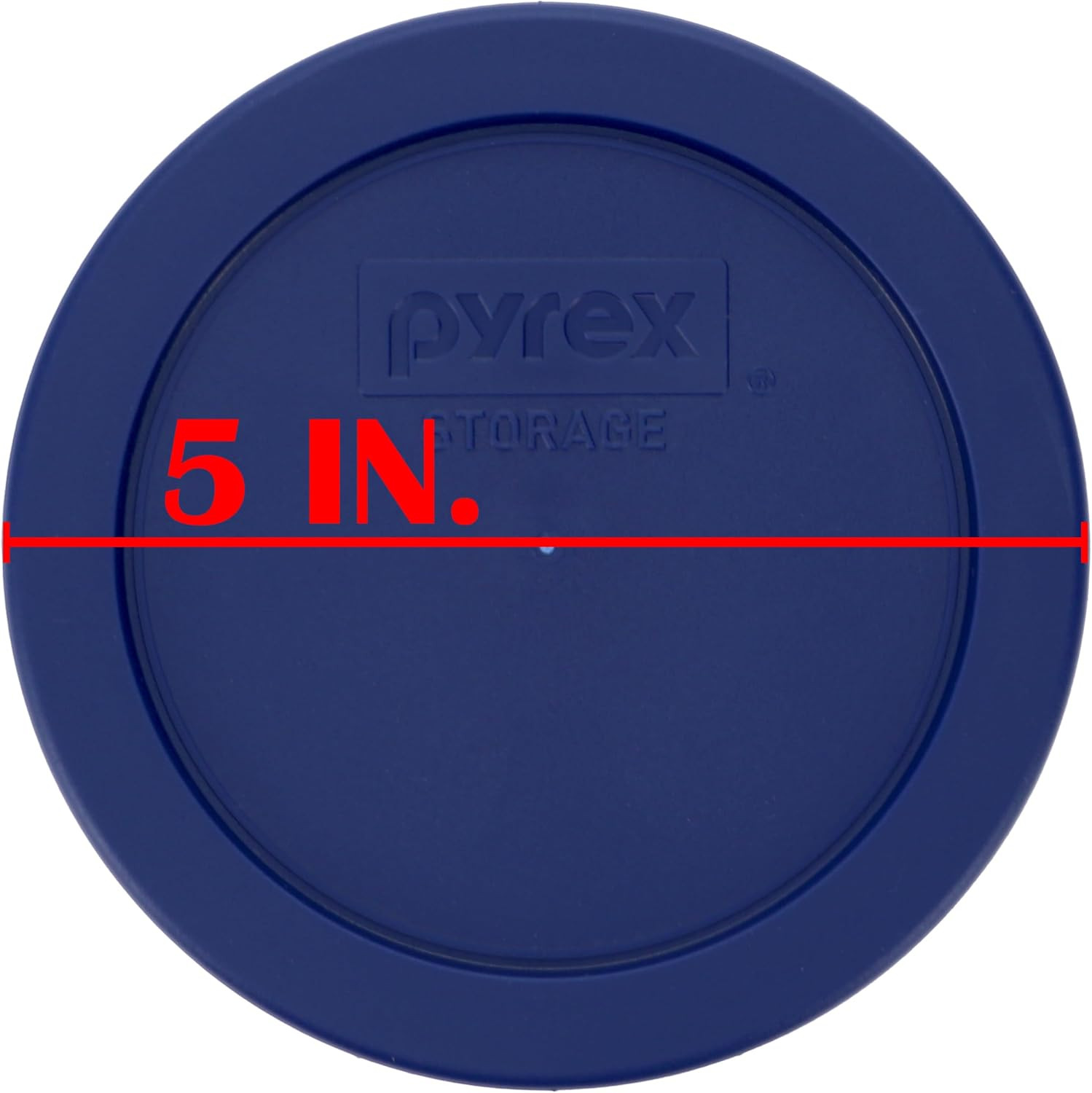 7200-PC 2 Cup Dark Blue Round Storage Lids – Original Genuine Lids – 2 Pack