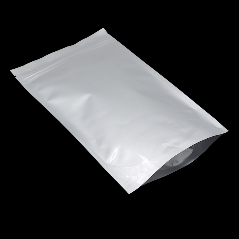 100 Pieces 3.54×5.12 inch (Inside Size 3.1×2.7) Small Silver Pure Aluminum Fo…
