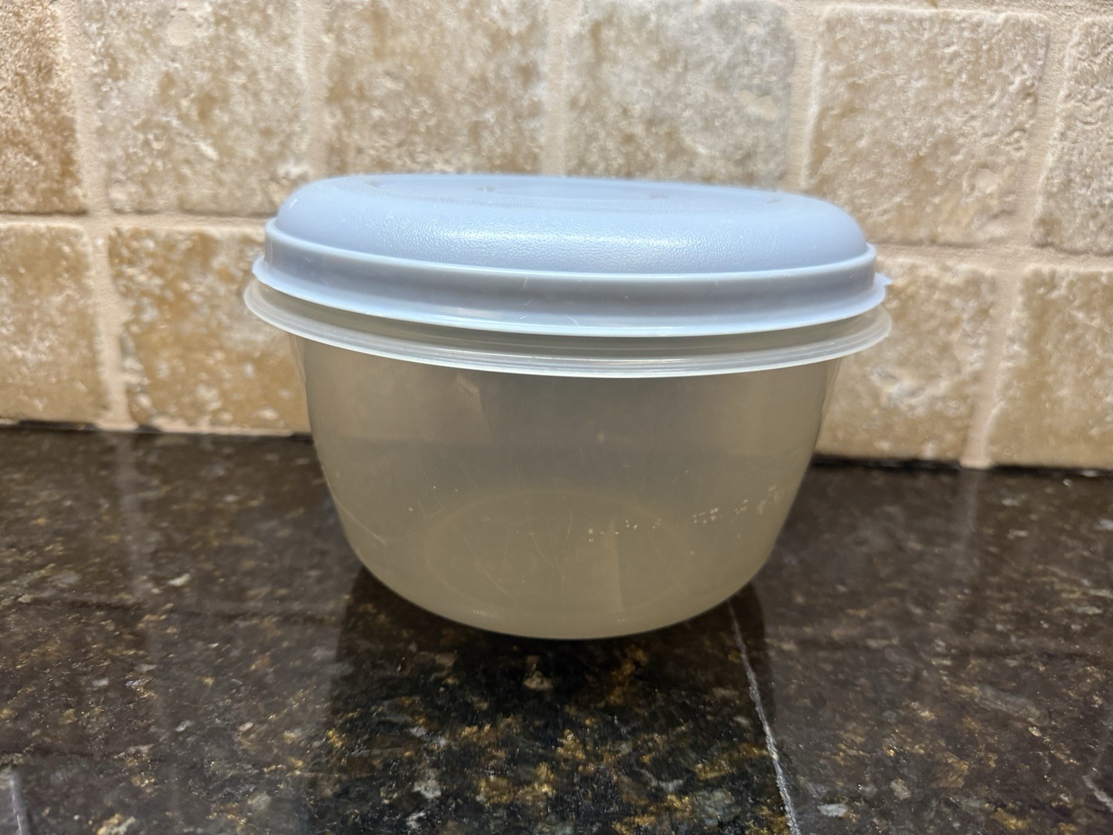 Rubbermaid Servin Saver 9 Cup 72 oz Round #10 Container Bowl & Blue Lid