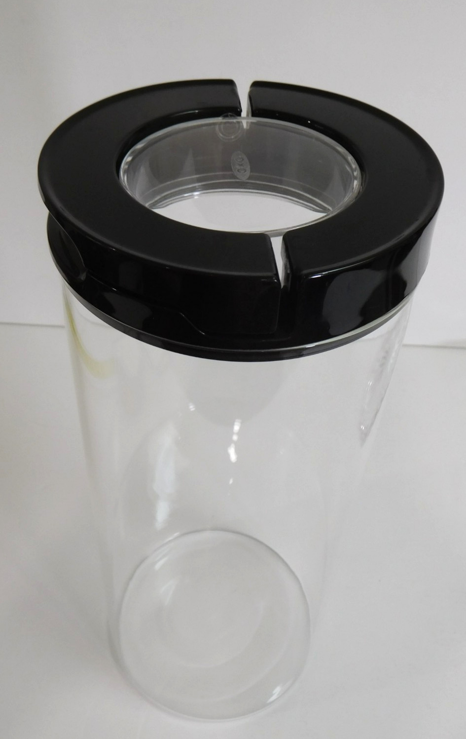 “GLASS” OXO GOOD GRIPS ~ size # ~ FLIPLOCK CANISTER storage jar container (#5)