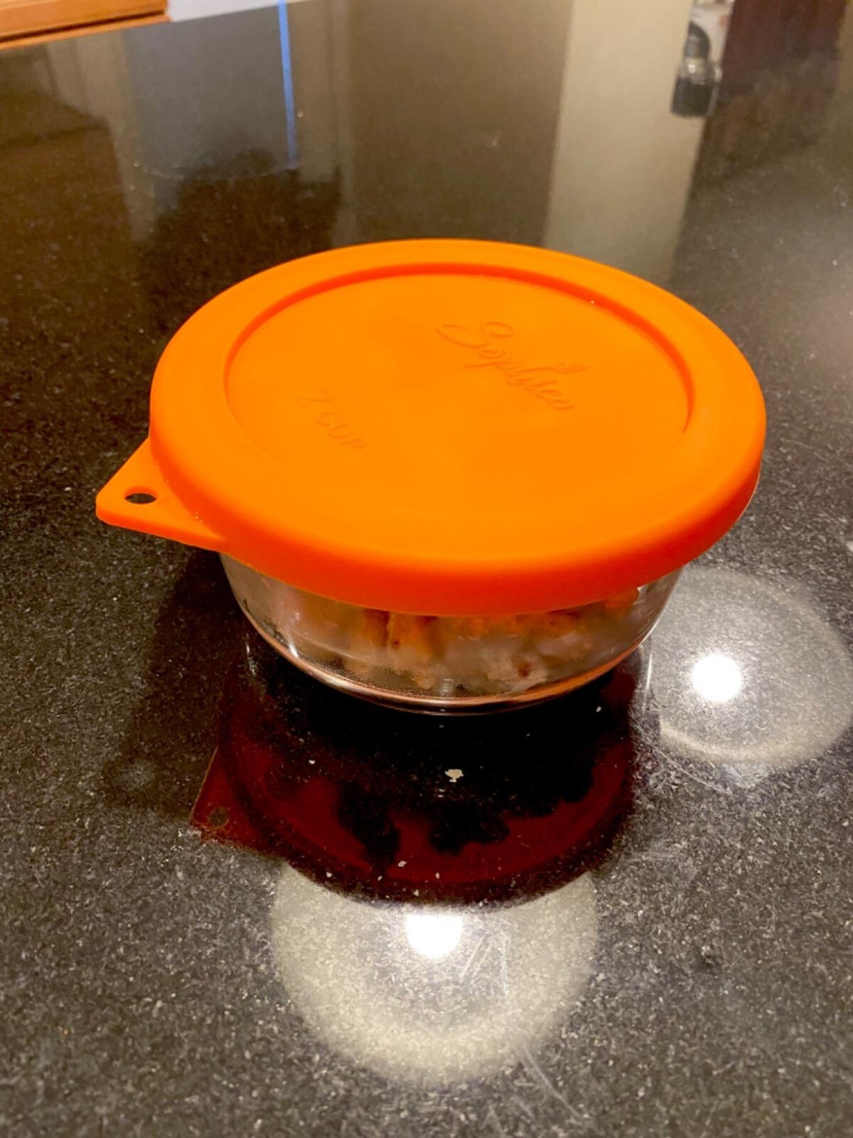 2 Cup Round Silicone Storage Cover Lids Replacement for Anchor Hocking and Pyrex
