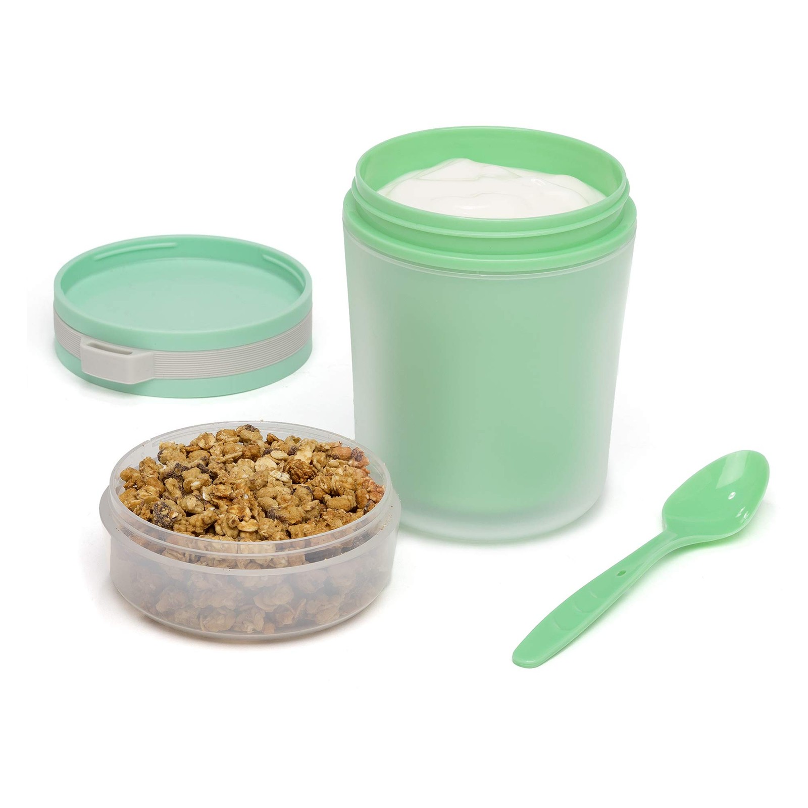 Double Wall Insulated Yogurt Container Leak Proof Food Storage Snack Container W