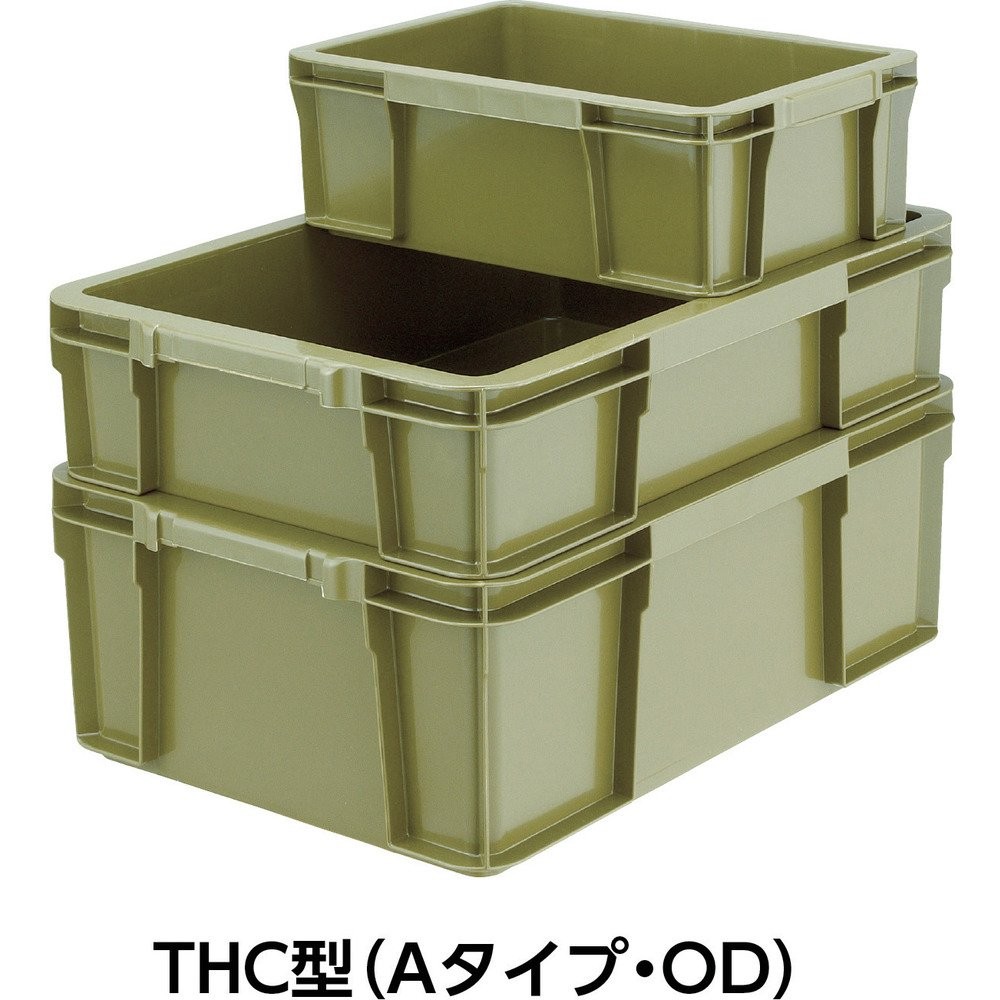 THC type container, box type container, effective internal dimensions 442 x 298