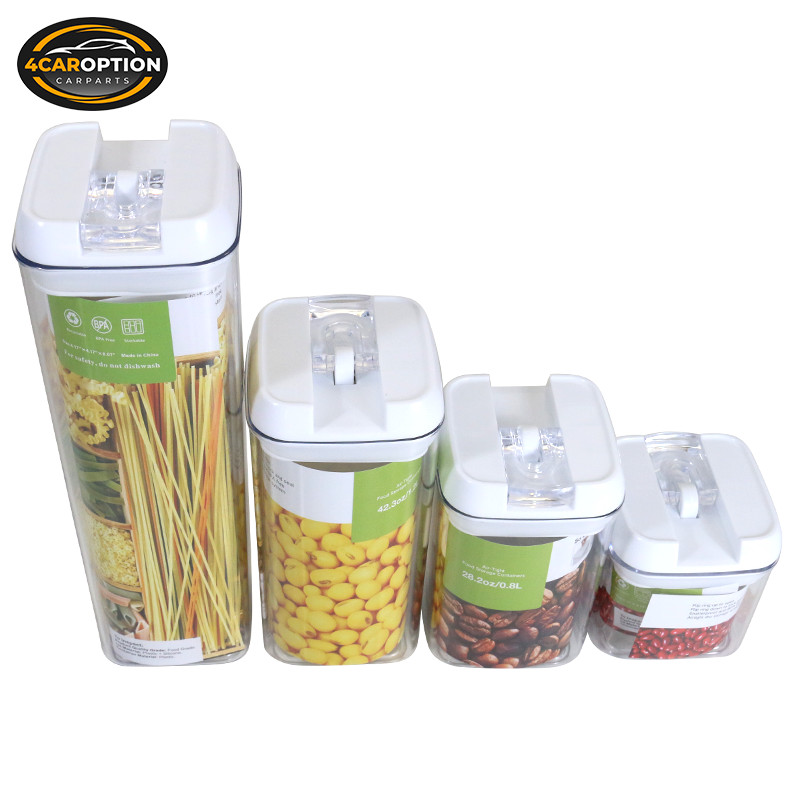 7pcs Cereal Dispenser Box Kitchen Space Saver Storage Food Container
