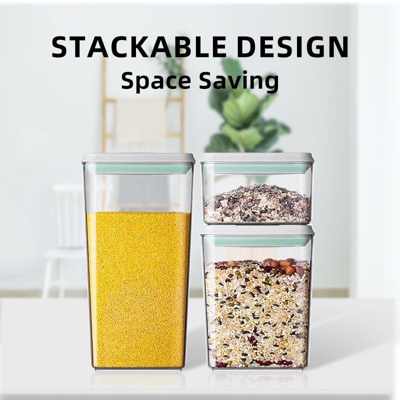 Ankou Airtight Food Storage Container Sets with Lids 6Pcs Pop 6 Pcs Set