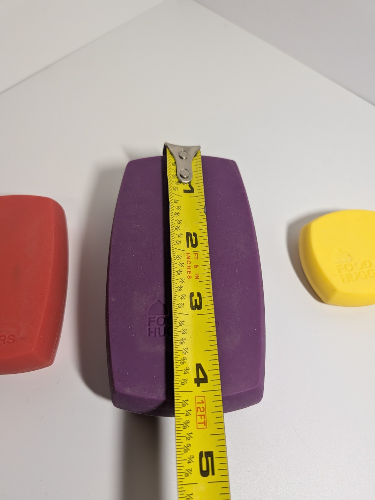 Food Hugger Butter And Cheese A Set Of 3 Silicone W/Out Box