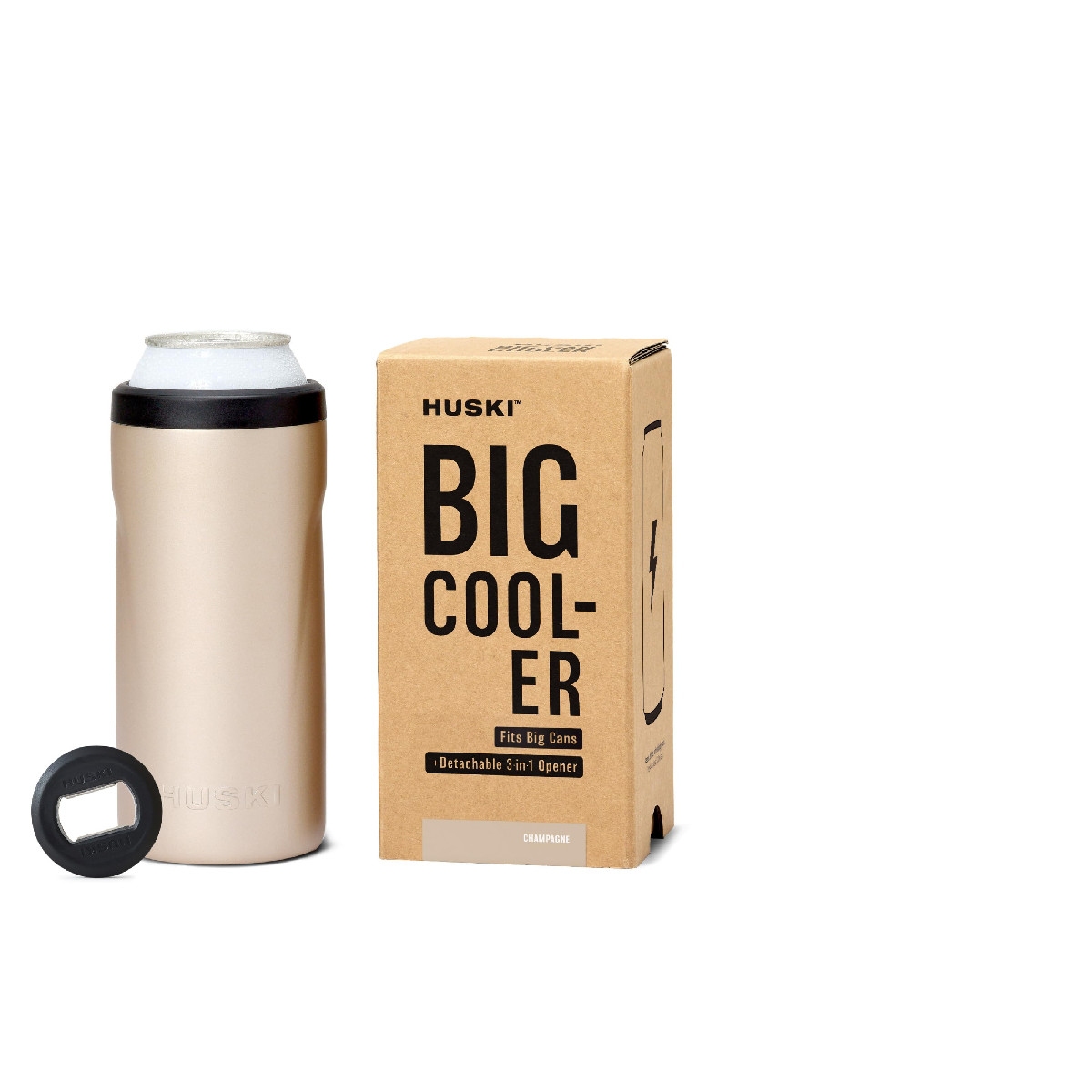 Huski Big Can Drink Detachable 3-In-1 Cans Up To 10X As A Tumbler Champagne