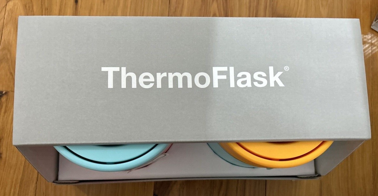 Thermoflask Insulated Food Jar Stainless steel BPA Free 2 Pk Choice of Colors