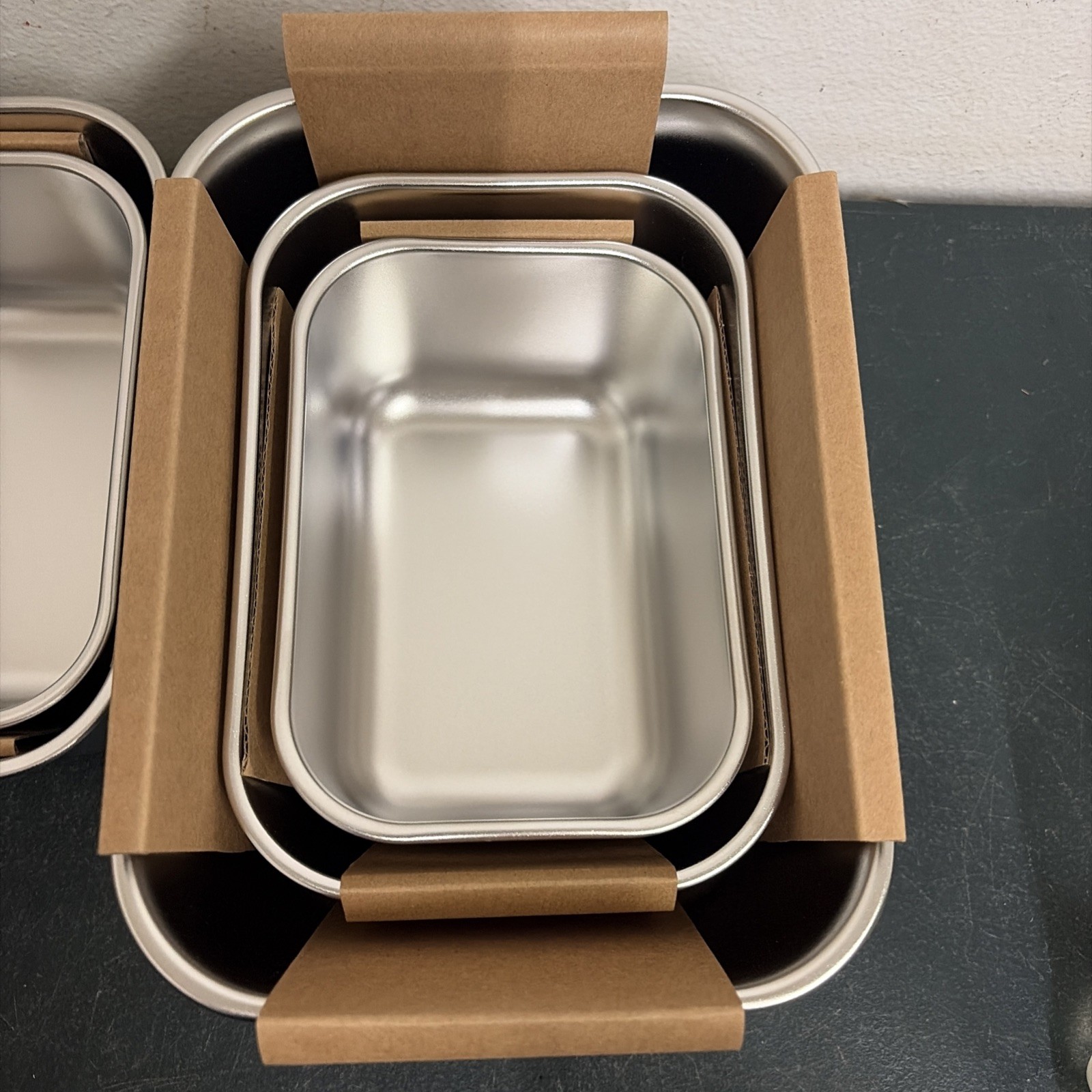 Fisher & Paykel Food Preparation 5-piece set BRAND NEW Stainless Steel And Wood